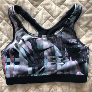 Nike Patterned Sports Bra